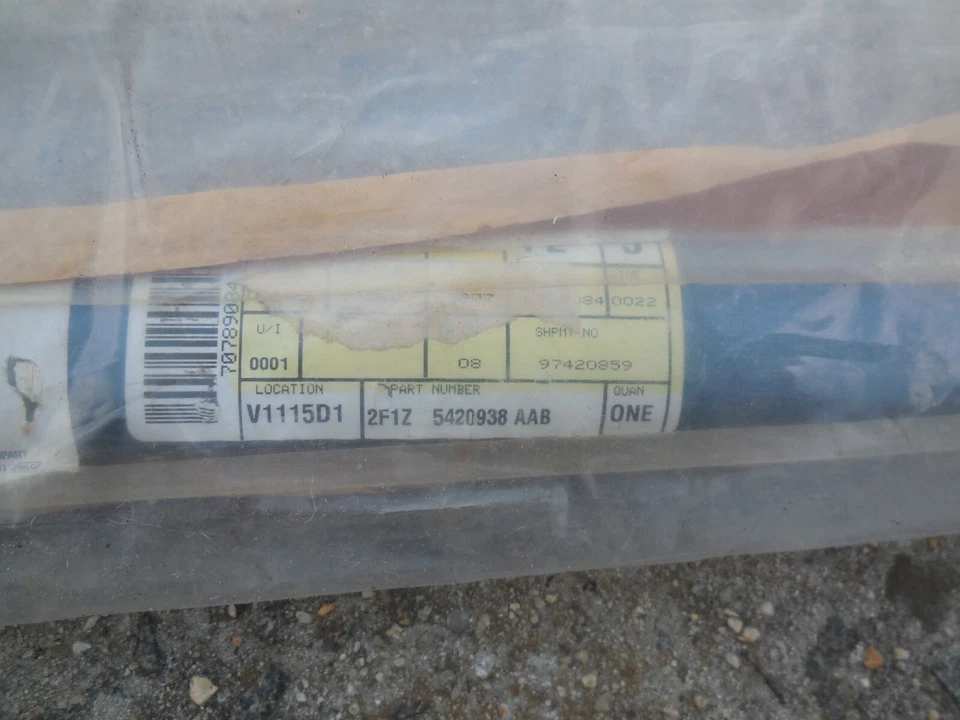 Moldura de puerta derecha Ford Taurus 2002 2003 2004 azul 2F1Z-5420938-AAB nuevo de lote Foto 3 de 3