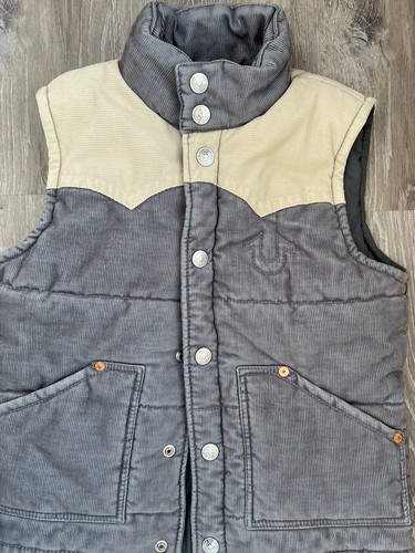 true religion Carter puffer vest… Two 