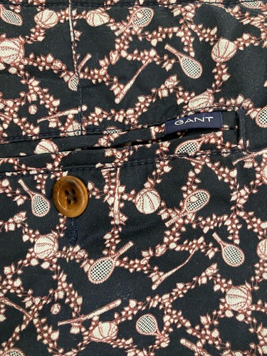GANT Hose M relaxed Shorts Pants Bermuda Rugger 48 50 Sport Tennis Print - Bild 10 von 10
