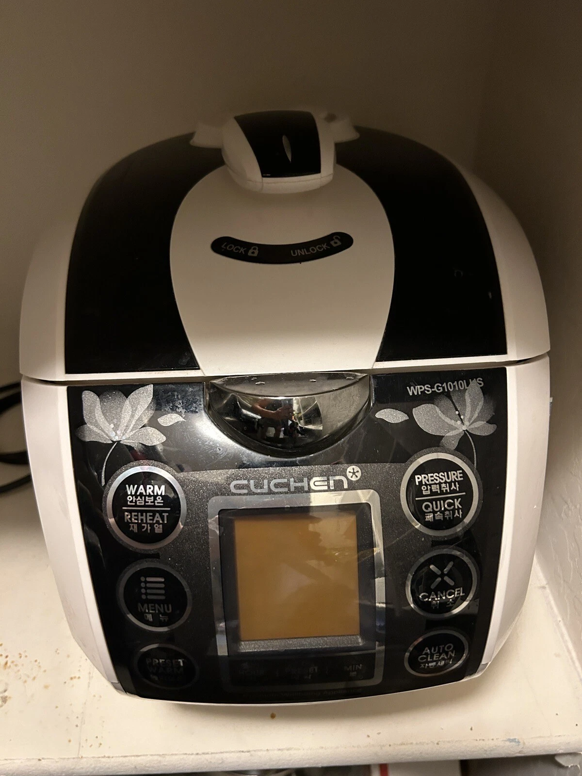 Cuchen Electric Pressure Rice Cooker WPS-G1010Lus for 10 Cups premium wellbeing