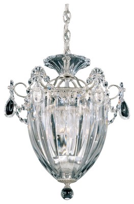 Schonbek 1243-48, Bagatelle 3 Light 11 inch Pendant Ceiling Light in Bagatelle S