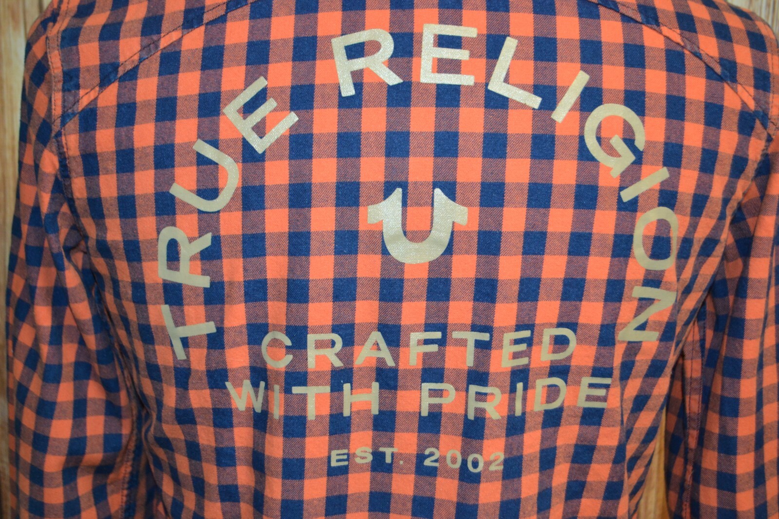 True Religion Boy's Buffalo Woven Western Long Sleeve Shirt Size XL thumbnail 5