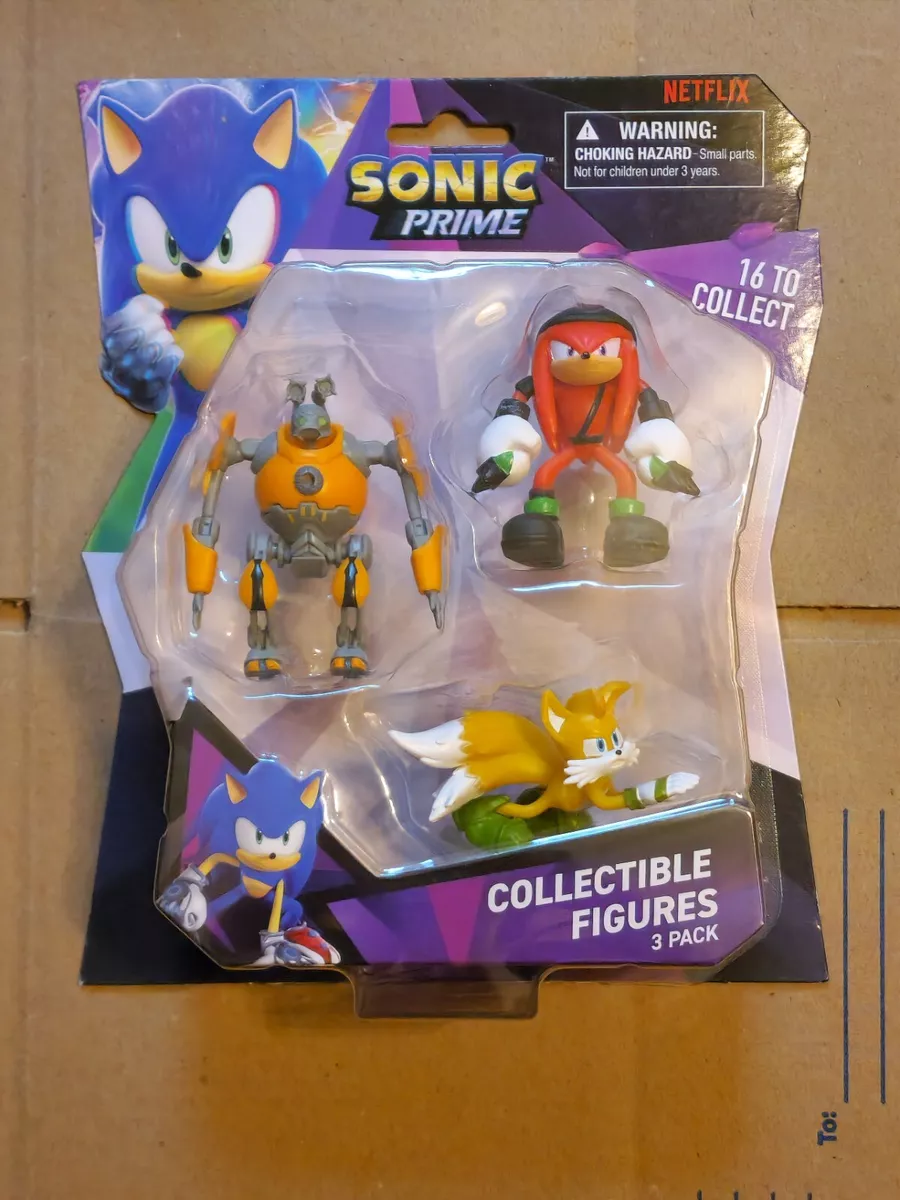 Sonic Prime Figures 3 pack 2023