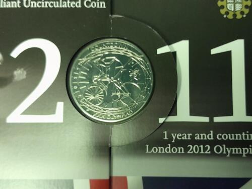 Royal Mint 2009 2012 OLYMPIC GAMES COUNTDOWN BU £5 POUND Complete Set Coin Pack - Picture 5 of 14
