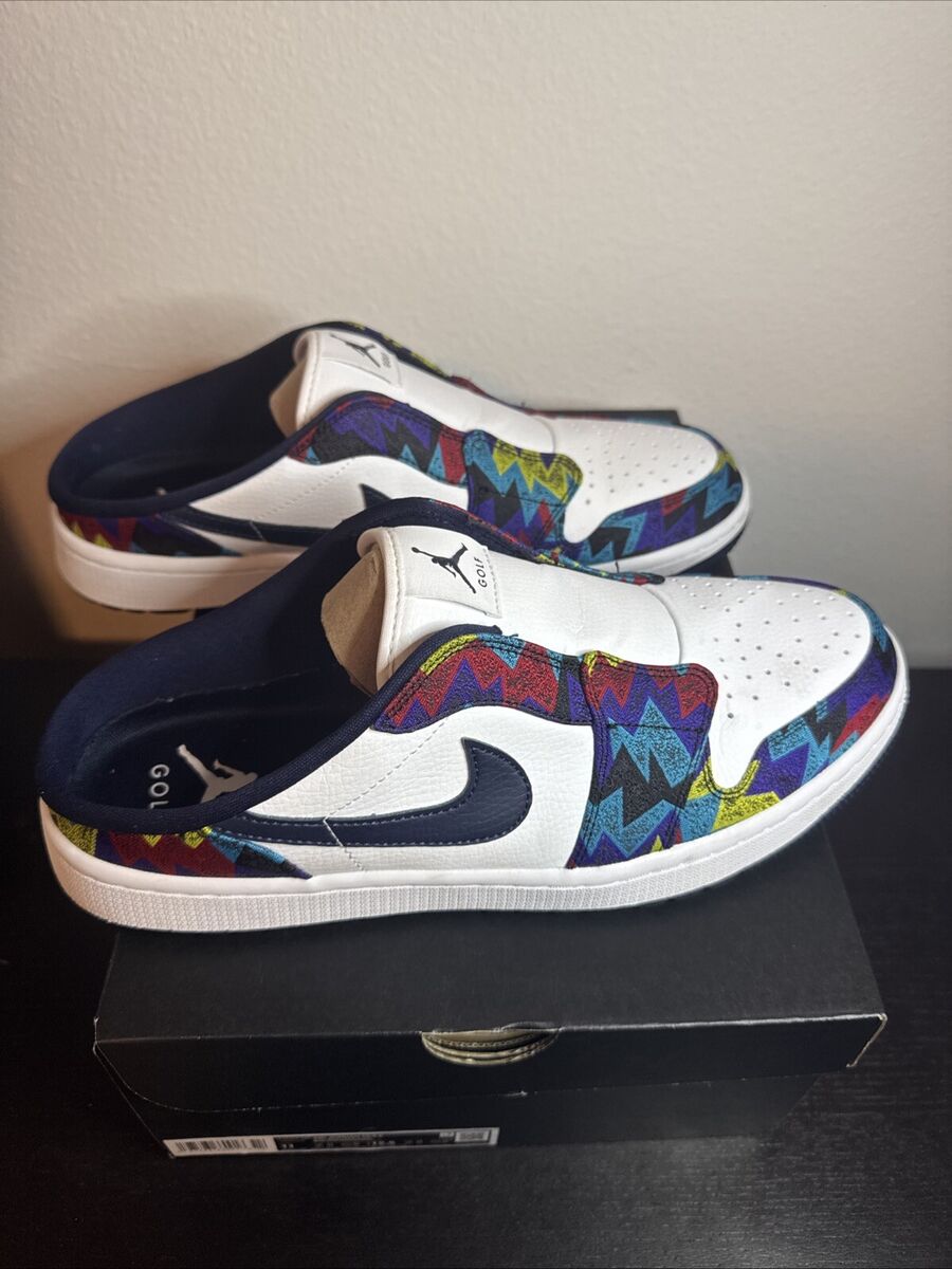 FJ1214-100 Nike Air Jordan 1 Mule Golf White Speed Yellow FJ1214-100 Nike Air Jordan 1 Mule Golf White Speed Yellow