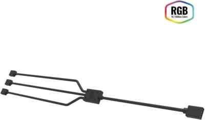Cooler Master R4-ACCY-RGBS-R2 1-to-3 RGB Splitter Cable for 4-Pin Header