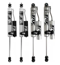 Fox Shox Set of 4 Front & Rear  Reservoir Shocks for Wrangler JK 1.5-3.5" Lift