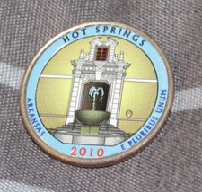 ATB Colorized 2010d Hot Springs Arkansas National Park America Beautiful Quarter