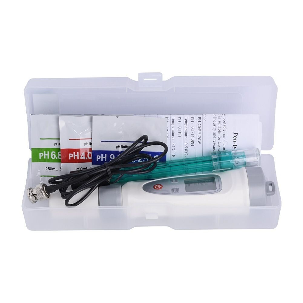 PH Meter Fish Aquarium Test Pen High Precision Acidity Detector Monitor PH-20W