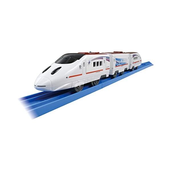 Takara Tomy ""Plarail Jr Kyushu Flowing Star Shinshin Line"" Train Train Train