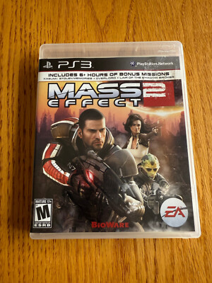 Mass Effect 2 (Sony PlayStation 3, 2011) - No Manual