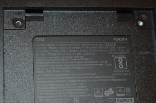 Genuine Dell P2419H Main Board 4H.42JO1.A00 - Picture 16 of 16