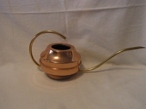 Watering Can Long Spout Copper 70s Mid Century German Cactus Bonsai #QA - Picture 6 of 11