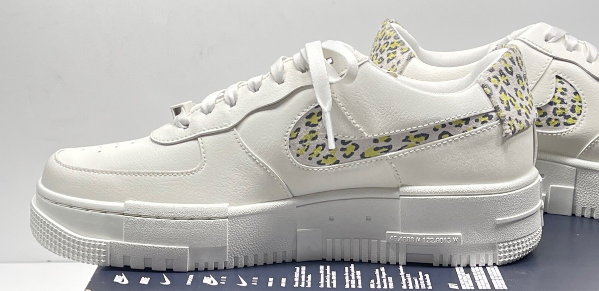 Nike Air Force 1 Low Pixel White Leopard WOMEN DH9632 101 SIZE