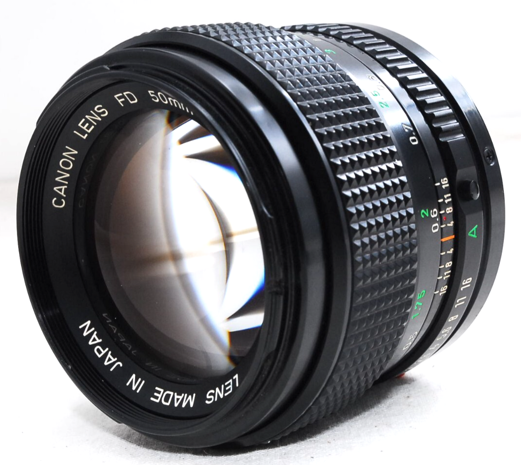 CANON NEW FD NFD 50mm F1.2 MF Standard LENS From Japan | eBay