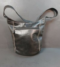 The Sak Black Pebbled Leather Womens Hobo Purse