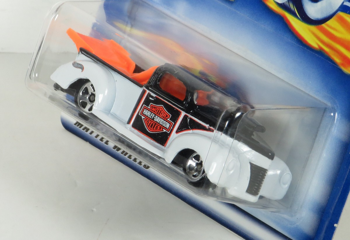Hot Wheels 2001 Blue Card Collector #156 1940 Ford Truck Harley