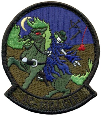 USAF 417th FLIGHT TEST SQUADRON   AC-130J   COMBINED TEST FORCE PATCH