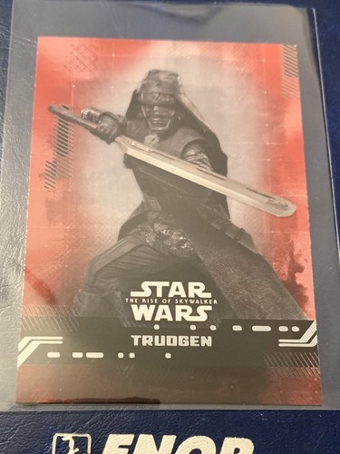 TRUDGEN Topps STAR WARS: The Rise of Skywalker #43 Red Parallel - Afbeelding 3 van 5