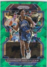 2022 Panini Prizm WNBA FANATICS GREEN CRACKED ICE #116 Chamique Holdsclaw