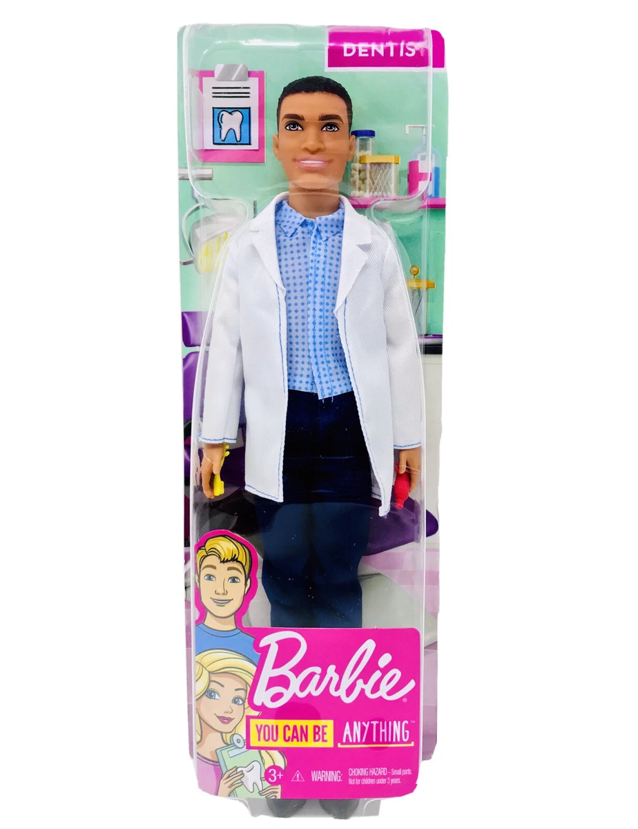 Barbie Ken Dentist Doll Accessories African American Career