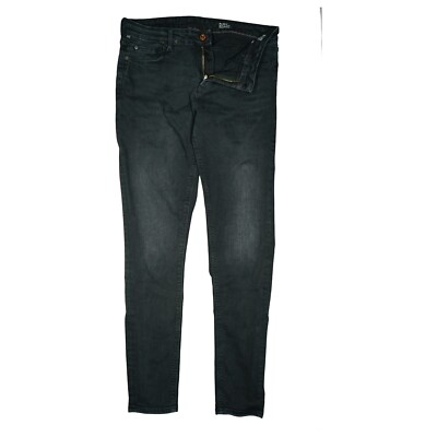 QS s.Oliver Damen super Stretch Jeans Hose Skinny Slim mid 40 XL W31 L32 schwarz