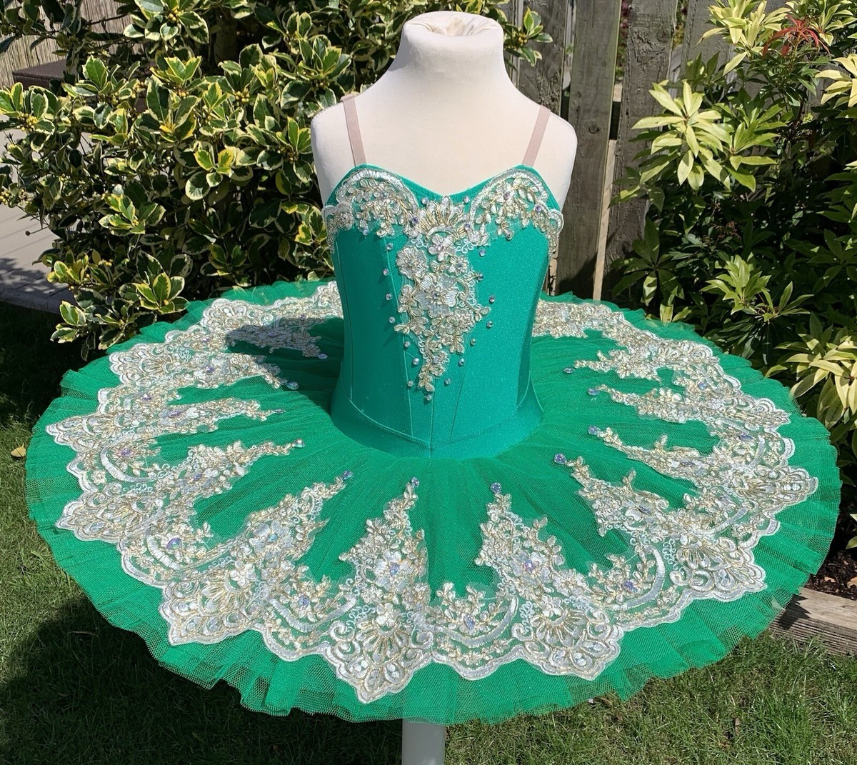 Ballet Tutu,Classical Pancake tu tu Dance Costume.Dress.Emerald Green.UK. |  eBay UK