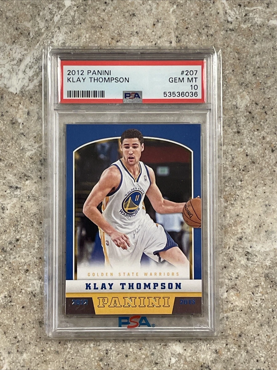 Klay Thompson Basketball Grade 10 Rookie Sports Trading Cards