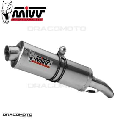 Auspuff HONDA CBR 1000 RR 2004 2005 MIVV Oval unter Sitz