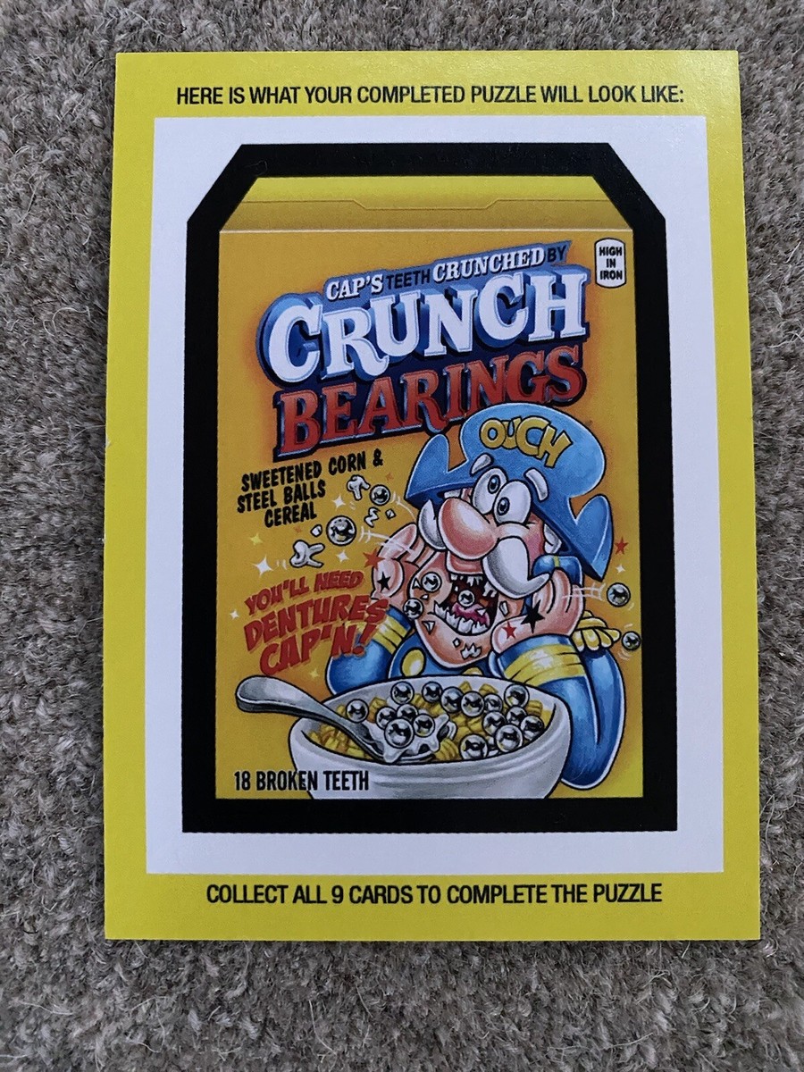 2024 Topps Wacky Packages #46 Alltoads Snails Rainbow Foil 20/50