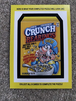2024 Topps Wacky Packages #46 Alltoads Snails Rainbow Foil 20/50