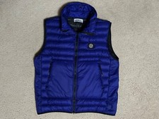 STONE ISLAND Vest G0224 BIO-BASED RIPSTOP NYL...