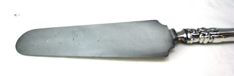 J. B. & S.M.Knowles (Mauser) Argento Sterling Manico Angelo Torta Server Leggi - Immagine 3 di 4