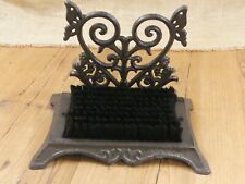Cast Iron Boot Brush Shoe Cleaner Mud Scraper Mud Room Rustic Decor Farmhouse