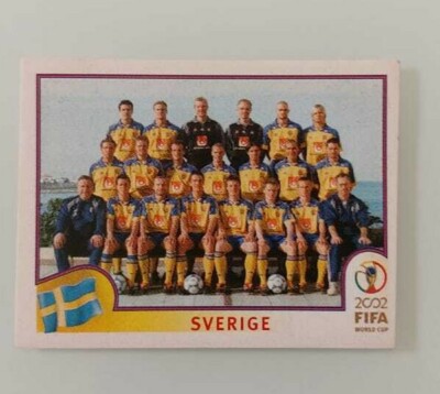2002 Panini FIFA World Cup Korea Japan Sverige Zlatan Ibrahimovic