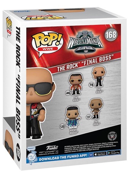 FUNKO POP WWE 03 THE ROCK ザ•ロック