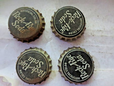 ROCK-RYE soda Bottle Cap with Cork lot of 4