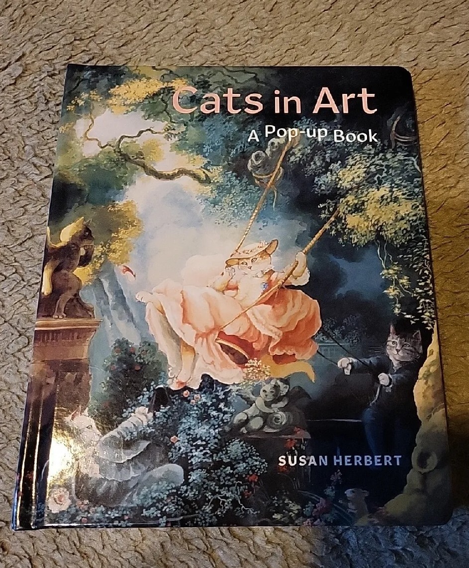 Cats In Art A Pop Up Book Hardback Susan Herbert | eBay