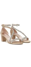 Pnina Tornai for Naturalizer Ahava Satin Dress Sandals in Pnina Nude. Sz 5. R2S!