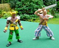 RARE COLLECTABLE ELC EARLY LEARNING CENTRE 2x PIRATES PVC FIGURES