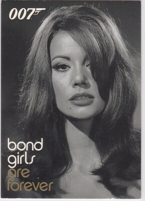 WOMEN OF JAMES BOND IN MOTION BOND GIRLS ARE FOREVER INSERT BG4 CLAUDINE AUGER