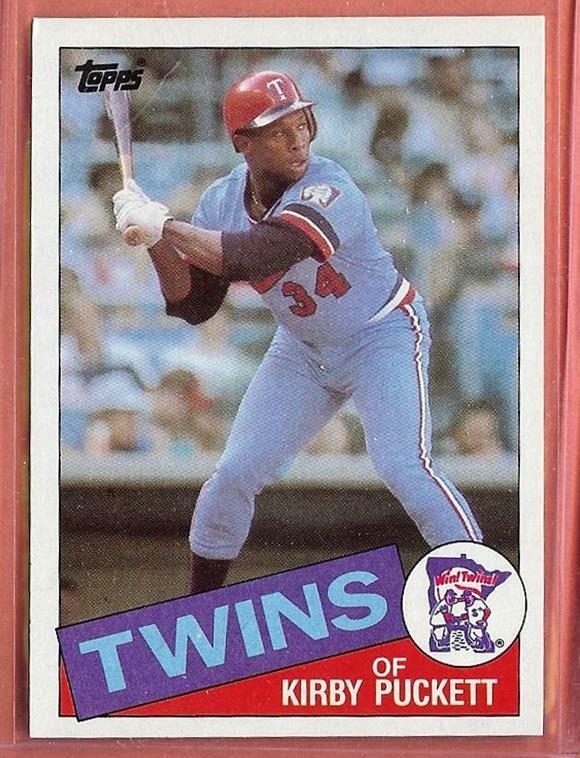 1985 TOPPS KIRBY PUCKETT #536!! NRMT