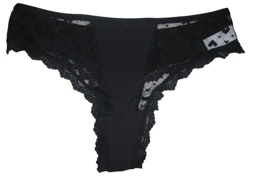 Culotte Brésilienne échancrée Honey Birdette Rebecca Taille S Noire - Neuve étiquetée