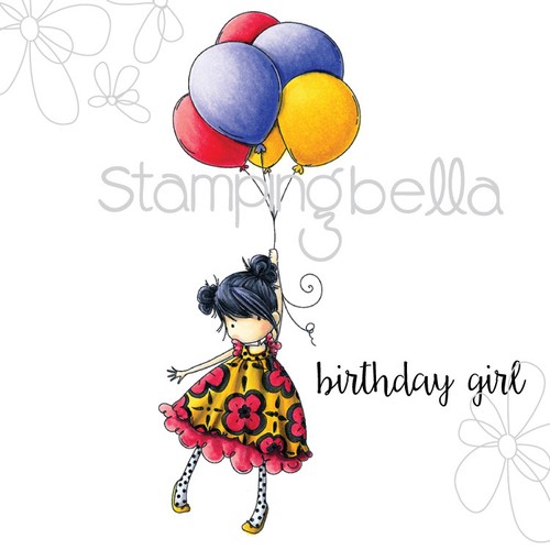 TINY TOWNIES-Stamping Bella Cling Mount Rubber Stamp-Stamping Craft-Townie Girls - Picture 20 of 190