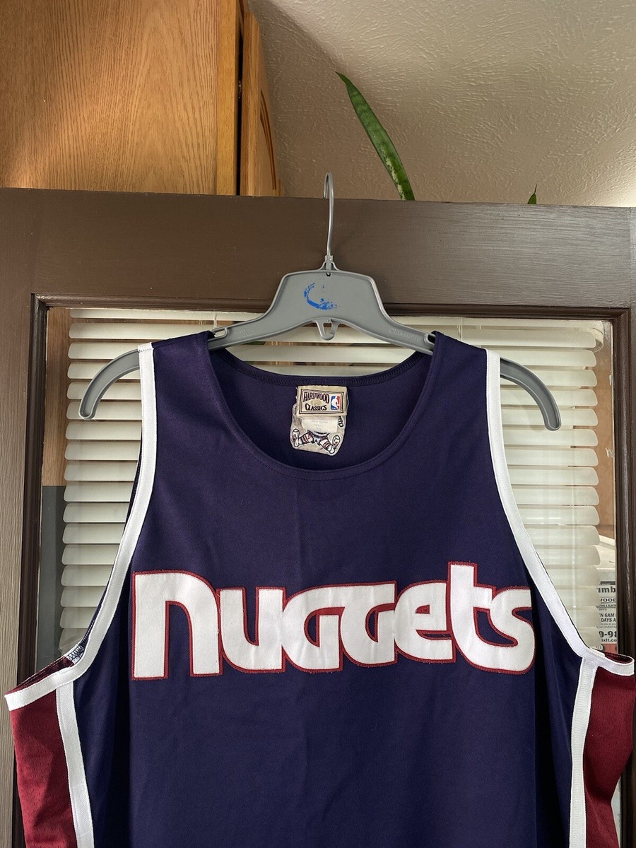 ウェア majestic Hardwood Classics Nuggets Vintage Denver Nuggets Jersey Men's 2X Majestic NBA Hardwood