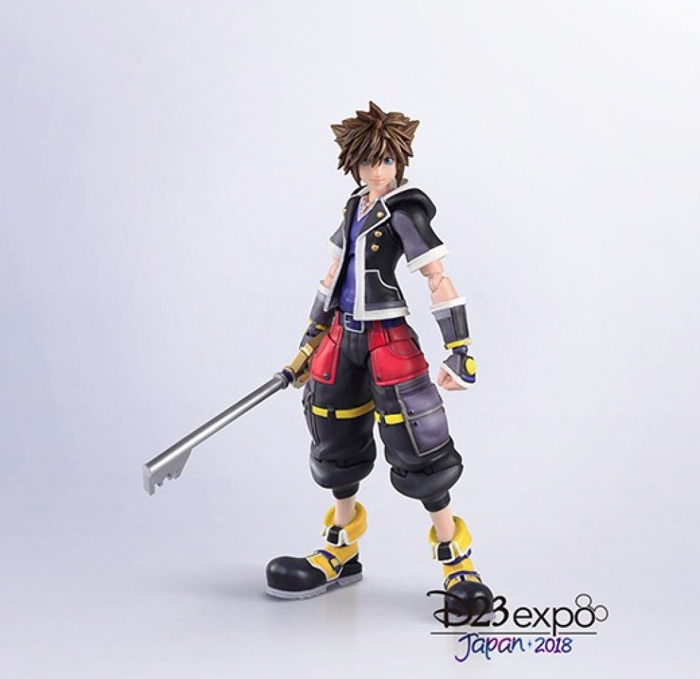 D23 Exclusive Kingdom Hearts III Sora Bring Arts Second Form