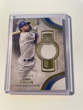 2021 Topps Tier One - CHRIS TAYLOR - Dodgers - Game Used Relic /399 03