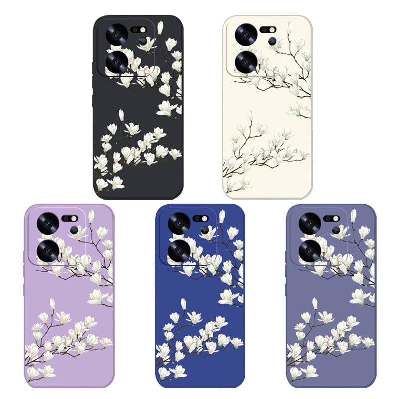 Shockproof Flower Lanyard Phone Case for Xiaomi Redmi Note 13T 12 11 Pro  