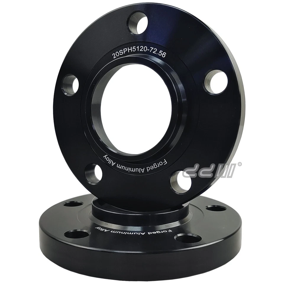 2pcs 20mm 12x1.5b 5x120 Hub Centric Wheel Spacer For BMW E36 E46 E90 E34 E60 E61 - Image 2 of 4