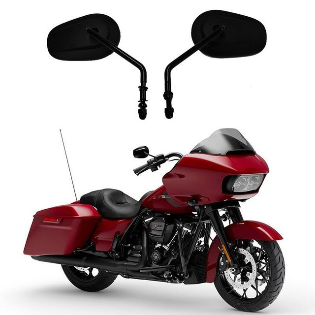 Motorcycle Rear View Side Mirrors For Harley Davidson Touring Road